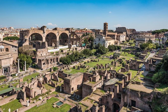 Private Rome in a Day Tour with Colosseum & Sistine Chapel: Essential Experience - Roman Forum highlights: from Via Sacra to the Arch of Titus