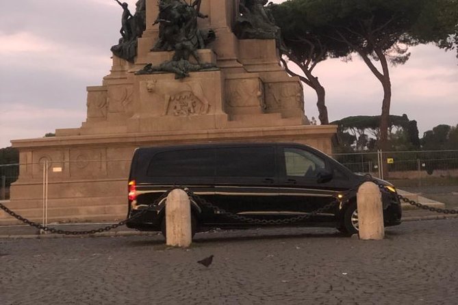 Private VIP Airport Transfer from Rome City to Rome Airport - The ride itself, luxury Mercedes plus a stress-reducing handoff