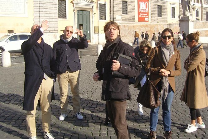 Private Walking Tour of the Squares and Fountains in Rome - Getting started with hotel pickup and the Fontane dei Leoni Egizi area