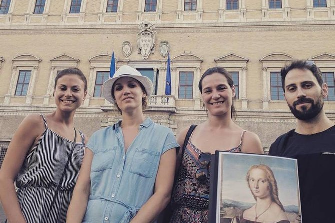 Renaissance Scarlet Ladies Tour: Caravaggio's and Borgia's Women - Stop 2, Villa Doria Pamphilj courtyard: Anna Bianchini and Caravaggio’s early link