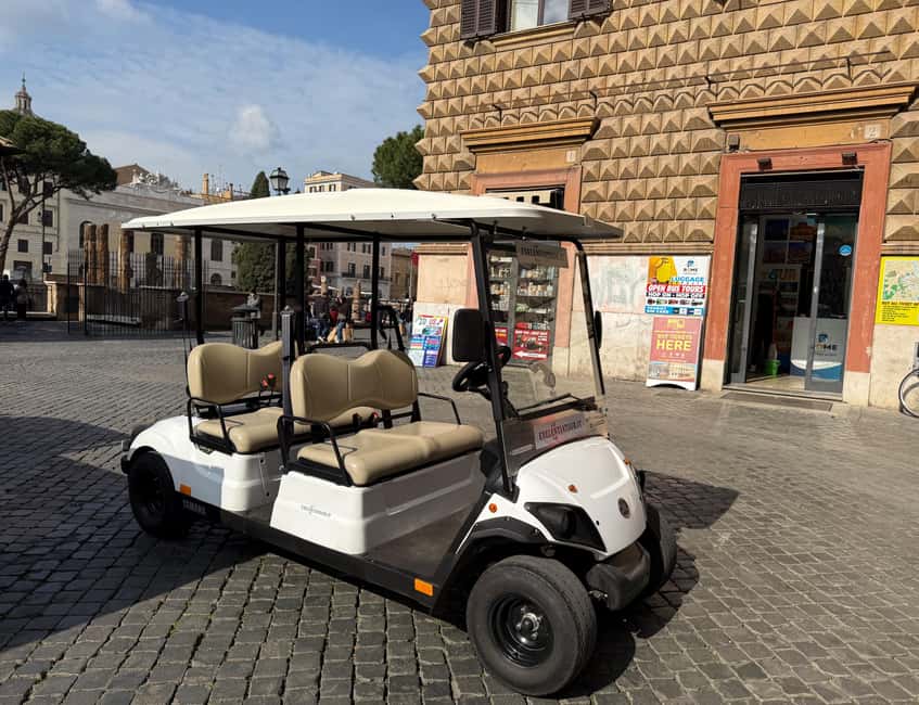 Roma: Golf Cart Night Pick up Tour - Why Rome at Night Feels Different From a Golf Cart