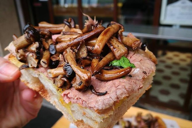 Roman Food Tour with Visit to the Trionfale Food Market - What you actually eat and drink, from bruschetta to truffle crostini