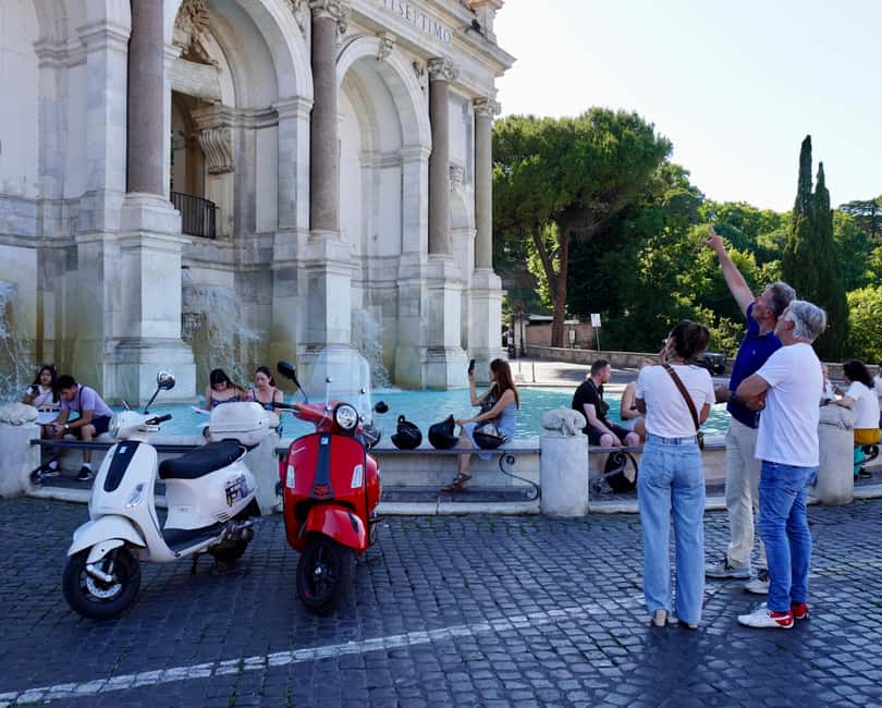 Rome: 1-Hour Vespa Ride as Passenger with a Local Driver - Rome in an Hour, Without the Driving Stress