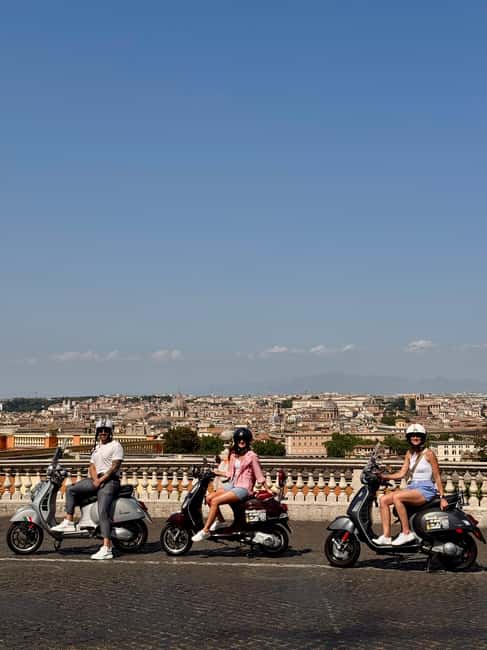 Rome: 1-Hour Vespa Ride as Passenger with a Local Driver - Private Vespa Setup, Helmet On, Hands Off