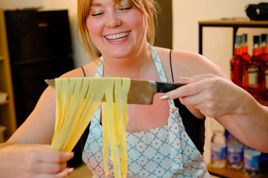 Rome: 2-in-1 Family-Friendly Pasta & Tiramisu Cooking Class - Drinks and the small-group energy that makes it fun