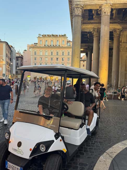 Rome: 3-Hour Private Golf Cart Tour with Culinary Tasting Included - Key highlights worth booking