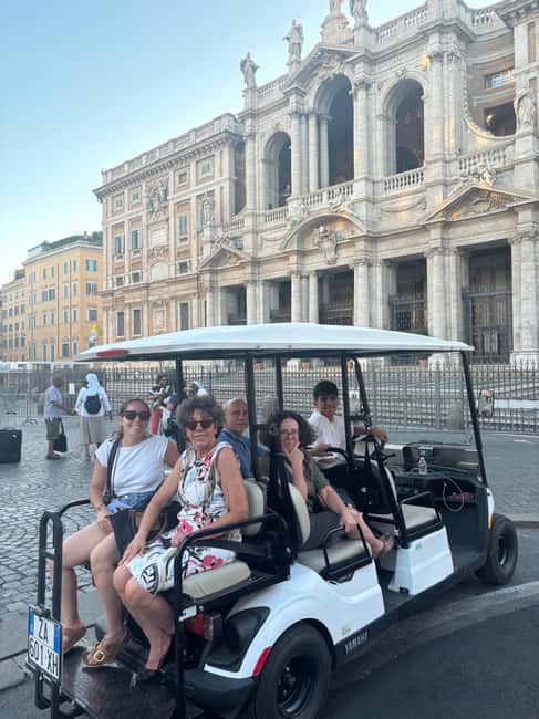 Rome: 3-Hour Private Golf Cart Tour with Culinary Tasting Included - Why a private golf cart works so well in central Rome