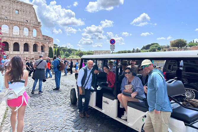 Rome: 3 Hours Private/Group Tour Golf cart with Gelato - Hotel pickup and the meeting point, so you start relaxed