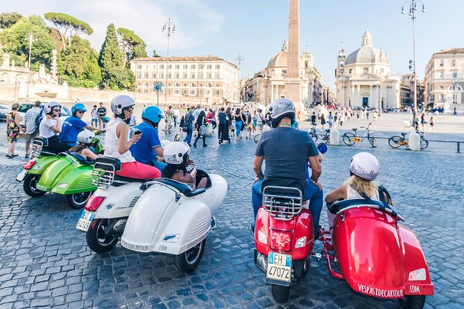 Rome Afternoon Sightseeing Vespa Sidecar Tour with Gourmet Gelato - Stop 1: Piazza della Repubblica and Fontana delle Naiadi
