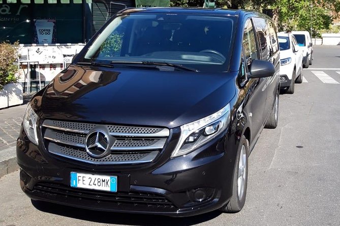 Rome Airport Transfer - ONE WAY - Optional 3-hour city sightseeing add-on with your driver