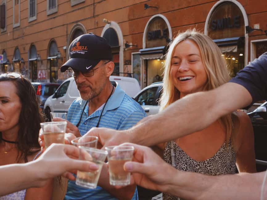 Rome All in One: Trastevere Food Tour, Dinner & Drinks - Fiordiluna: Dessert and Gelato to Close the Loop