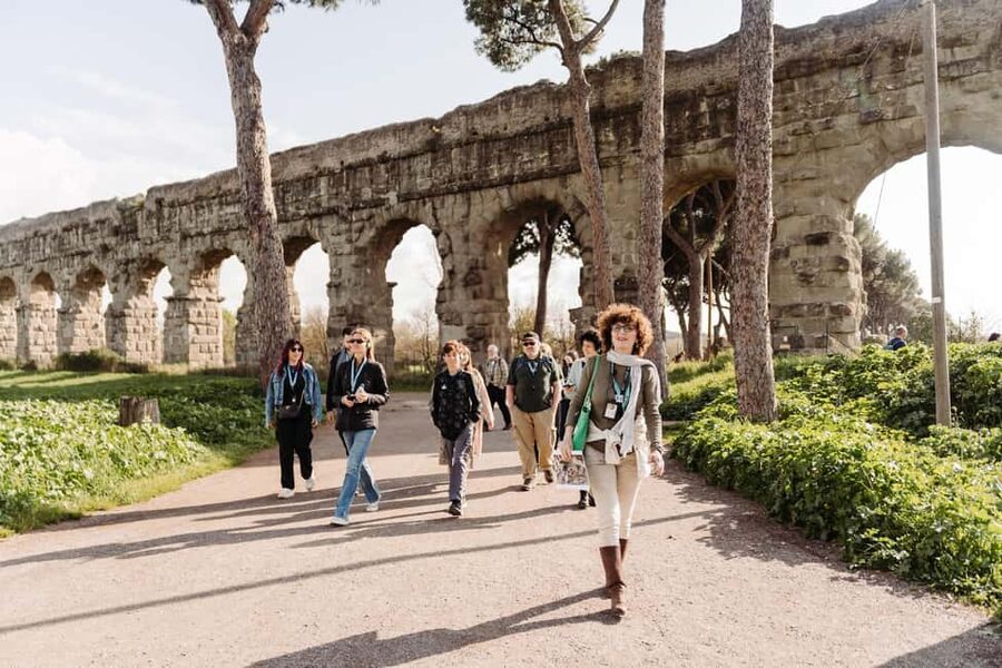 Rome: Appian Way, Aqueducts, and Catacombs Tour - Appian Way walking: the ancient road that still feels like a road