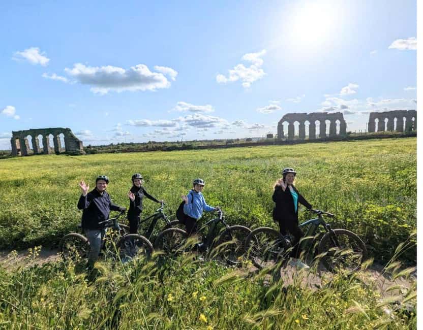 Rome: Appian Way, Aqueducts, & Catacombs E-Bike Guided Tour - Key highlights at a glance