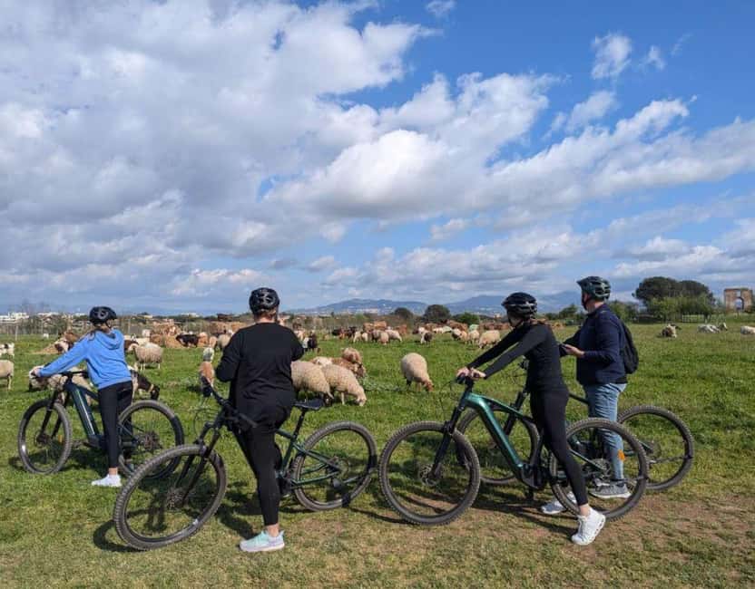 Rome: Appian Way, Aqueducts, & Catacombs E-Bike Guided Tour - Caffarella Park (15 minutes): countryside calm and quieter Rome
