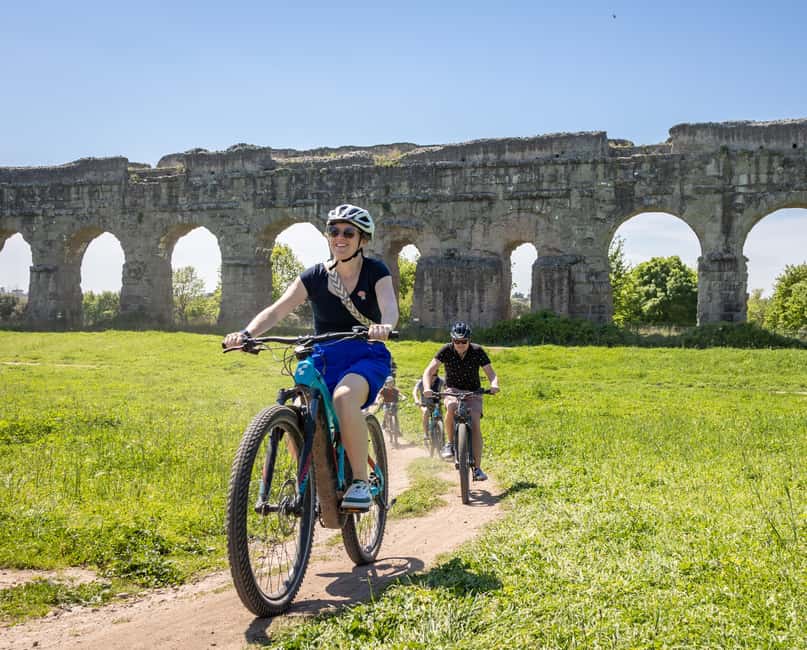Rome: Appian Way & Aqueducts E-Bike Tour (Catacombs & Food) - Rome on two wheels, not just another photo stop