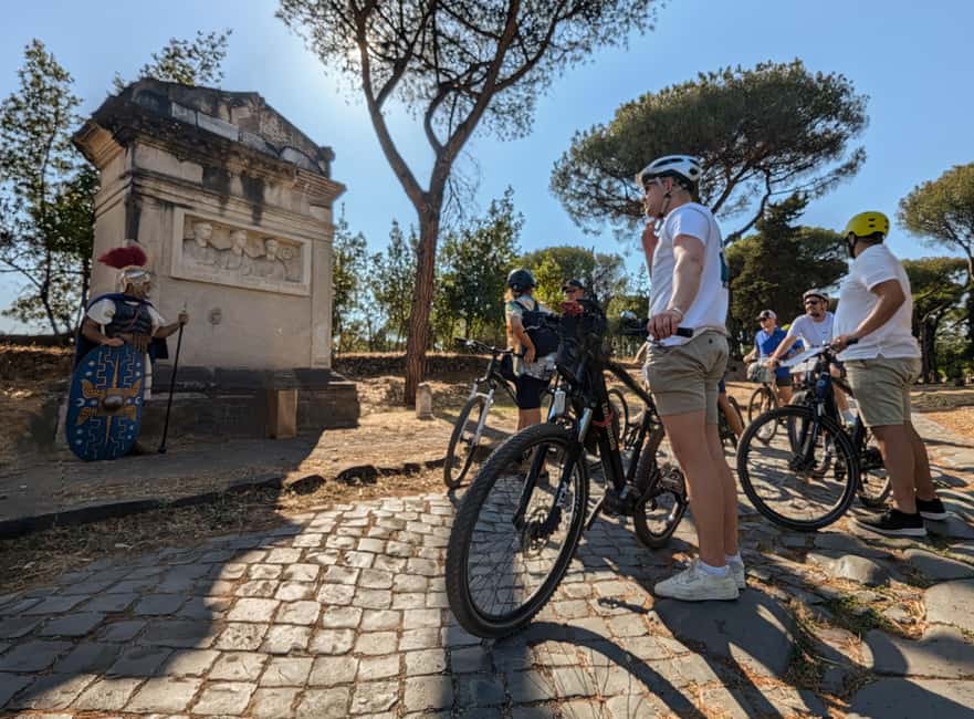 Rome: Appian Way, Catacombs & Aqueducts by eBike + Transfer - Getting to Viale Aventino and the fast jump out of central Rome