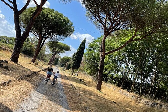 Rome: Appian Way E-bike Tour, Catacombs, Aqueducts & Transfer - Meeting at Viale Aventino and the shuttle plan that saves your energy