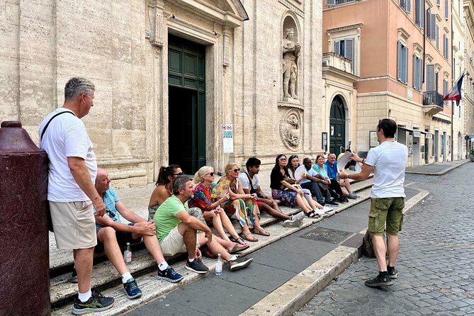 Rome Art Walking Tour Who Killed Caravaggio - Sant’Agostino: Caravaggio and Raphael in one church moment