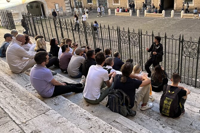 Rome Art Walking Tour Who Killed Caravaggio - Via di Pallacorda: the story turns into a street-level clue