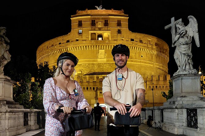 Rome at Night Segway Small Group Tour - Via dei Delfini meet-up, then helmet and Segway training first