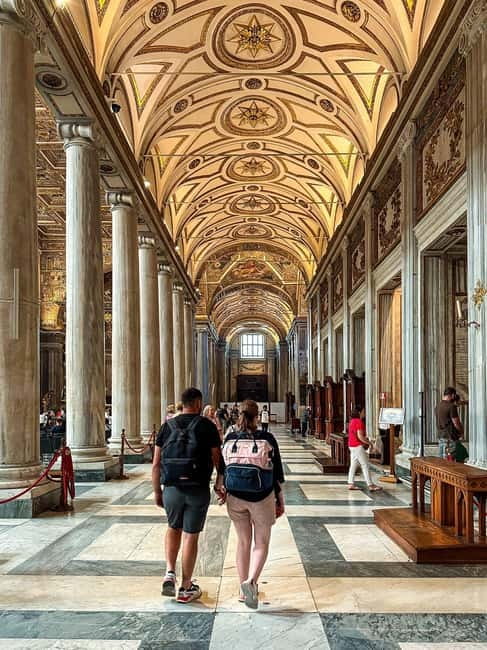 (Rome) Audio Guided Tour of the Basilica of Santa Maria Maggiore - The “Exclusive Places” That Make This Worth Paying For