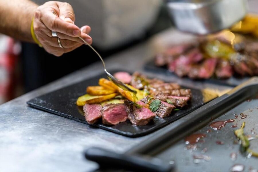 Rome: Authentic Roman Restaurant Dining Experience & Wine - Open Kitchen Viewing: what you’ll actually see while you eat