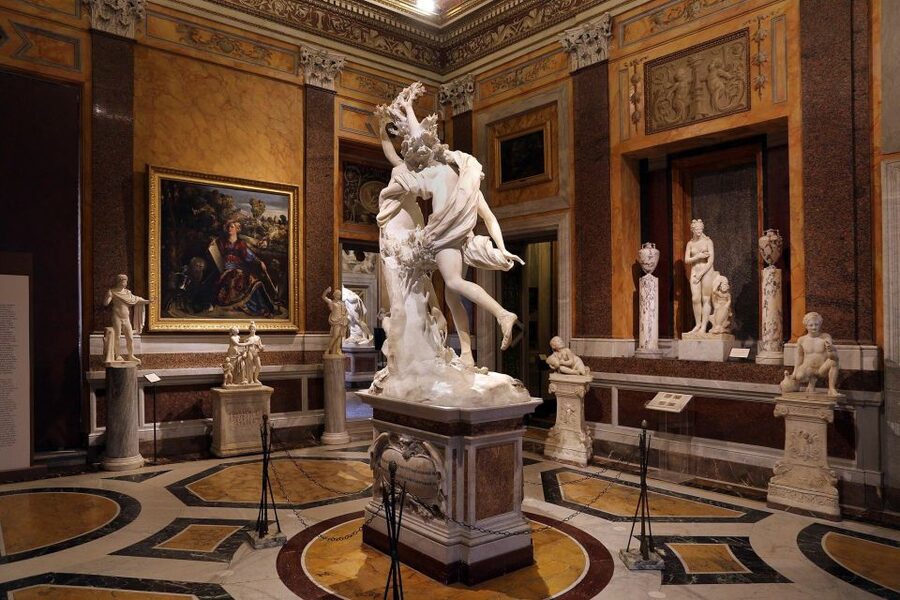 Rome: Borghese Gallery Fast Track Access or Guided Tour - Bernini at the center: Apollo and Daphne and David
