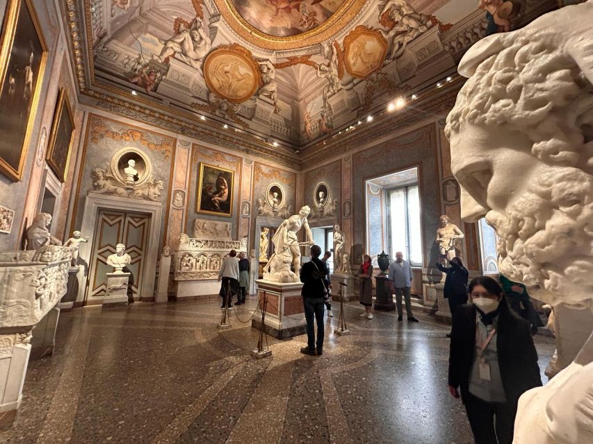 Rome: Borghese Gallery Timed Entry Ticket - The Renovation Note: First Floor Closed and the Palazzo Barberini Plan
