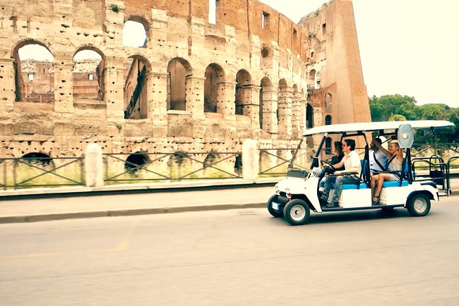 Rome by Golf Cart Private Tour: Beyond the Landmarks - Comfort, rain-ready carts, and the small safety details that matter