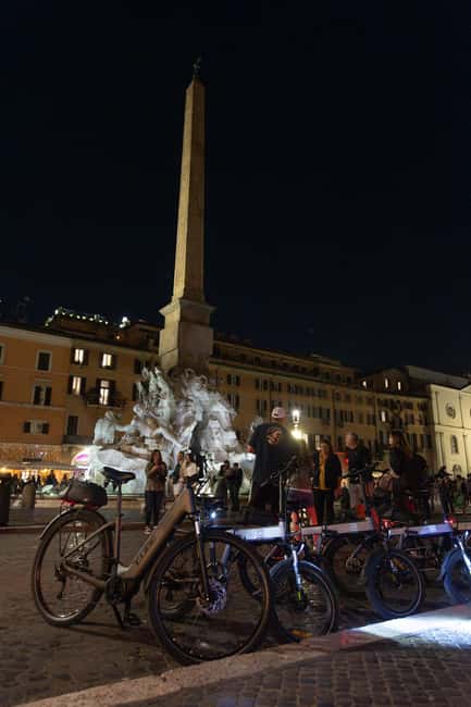 Rome by Night: E-bike Small Group Tour -Food & Wine (Option) - Ending with Trajan’s Market and a Colosseum finish you will remember