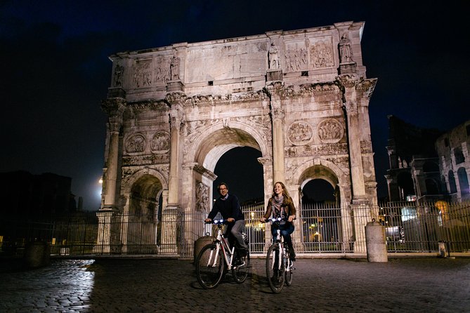Rome By Night E-Bike Tour - Stop 2: Roman Forum, the “heart of Ancient Rome”
