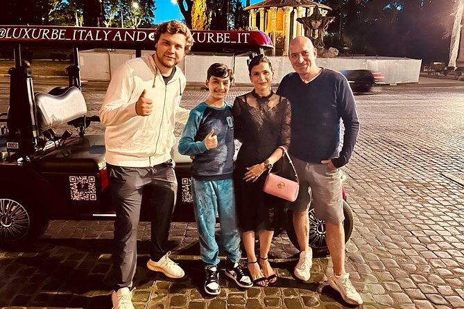 Rome by Night: Golf Cart Tour - Guides that turn the ride into the story