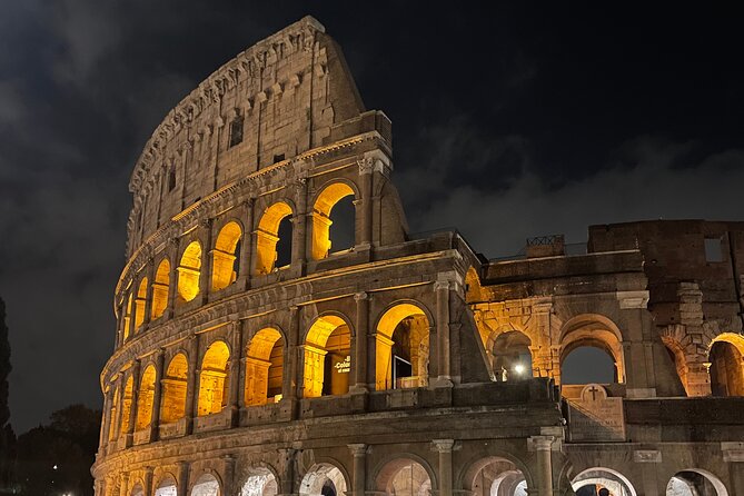 Rome by Night: Private or Small Group Golf Cart Tour - Teatro di Marcello: the smaller, older cousin with better breathing room