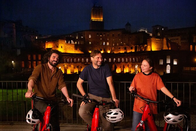 Rome by Night Tour with Top E-bike and optional Italian Dinner - Key things I’d circle before you book