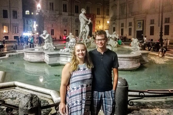 Rome by Night Walking tour Including Piazza Navona Pantheon and Trevi Fountain - The 2-hour pacing, and why it is a smart first-night move