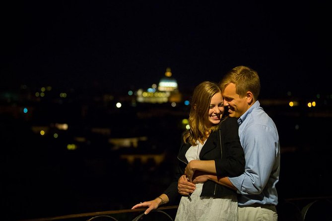 Rome by Night - Trevi Fountain and the Spanish Steps, lit up and easier to enjoy