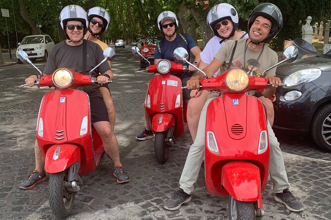 Rome by Vespa – Vespa Tour with Local Guide Francesco - The Colosseum from the street: photos and a real-time history lesson