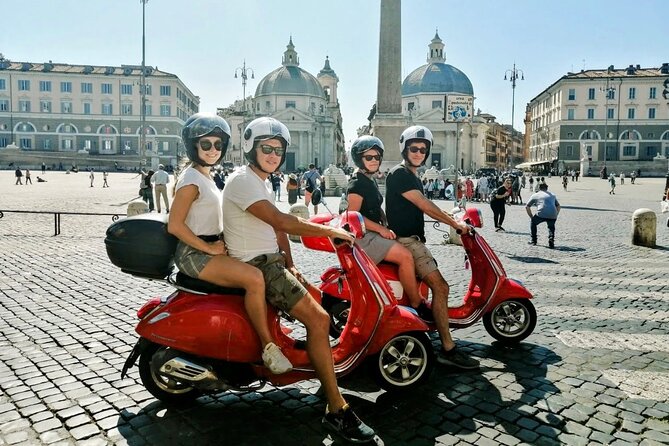 Rome by Vespa – with Francesco: the Best Guided Vespa Tour - Meeting point and how the ride actually starts