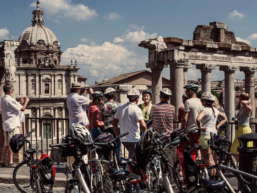 Rome: Cannondale E-Bike Tour of Top Landmarks & More - Imperial Forums and the Roman Forum viewpoints: seeing the city’s scale