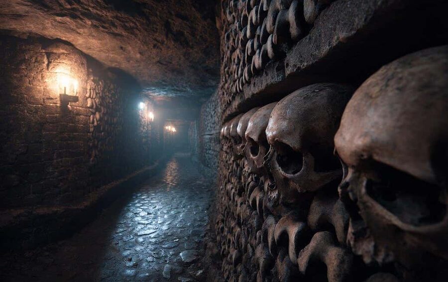 Rome: Capuchin Crypts and Museum Ticket and Tour - The Capuchin Crypts: Three Skeletons, Tibiae and Femurs, Pelvis, and Skulls
