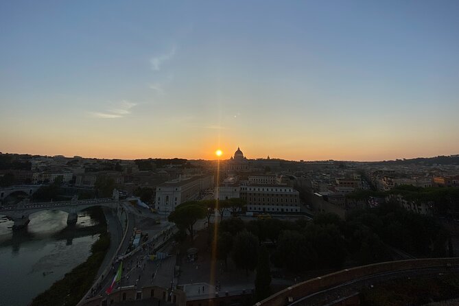 Rome: Castel Sant'Angelo Skip the Line Entry Ticket - The spiral ramp and rooftop terrace views over Rome