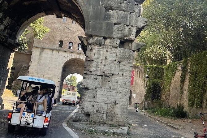 Rome Catacomb & Appian Way Small-Group Tour by Golf Cart - How the 3 hour flow really plays out
