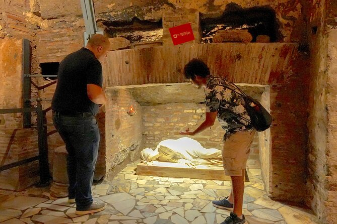 Rome Catacombs & Capuchin Crypts VIP Group Tour with Transfers - Starting at Piazza Barberini, then letting Rome traffic do its thing