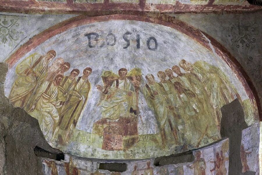 Rome: Catacombs of Domitilla Entry Ticket & Guided Tour - Key things you will notice on the Domitilla catacomb tour