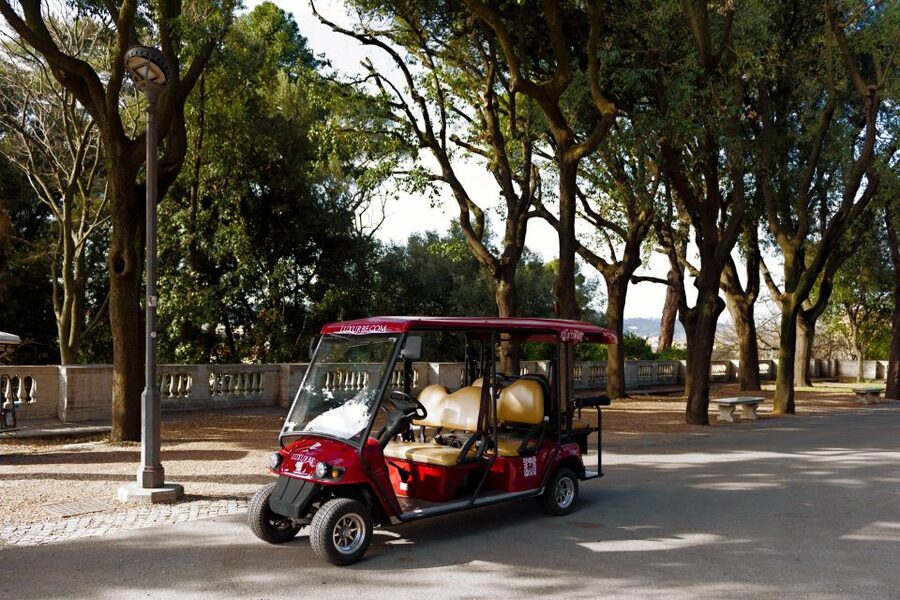Rome: City Golf Cart at Night Tour - Pincio Promenade viewpoint: the city in one breath