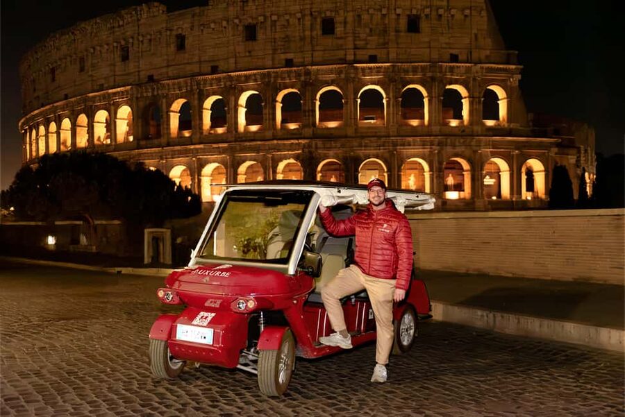Rome: City Golf Cart at Night Tour - Meet at Piazza del Popolo 11, then roll to Piazza di Spagna