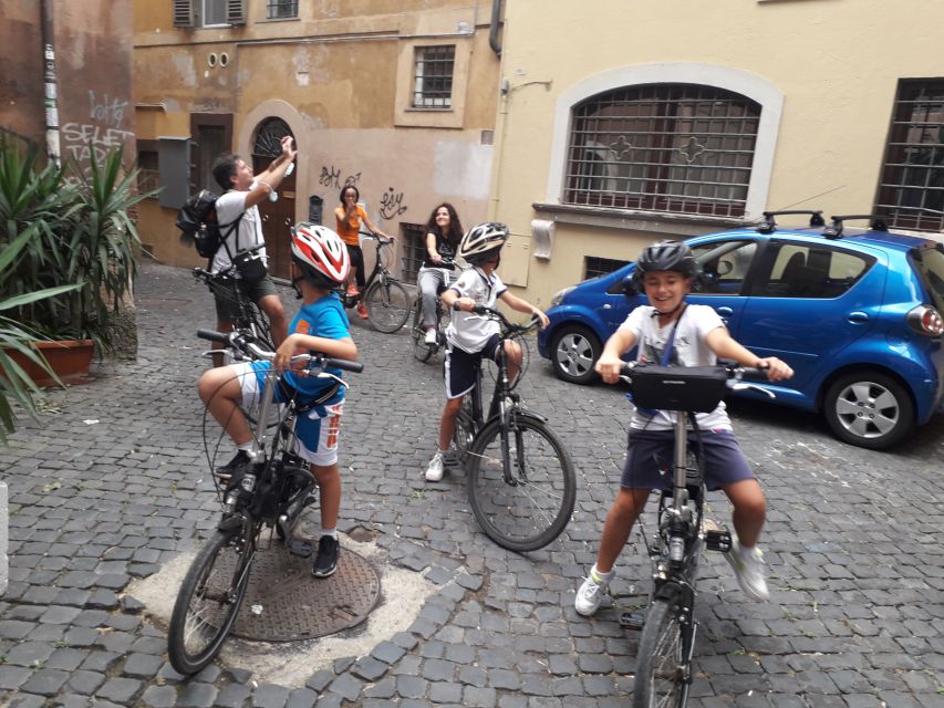 Rome: City Highlights E-Bicycle Tour - Biking in Rome Without Stress: Streets, Speed, and Safety Habits