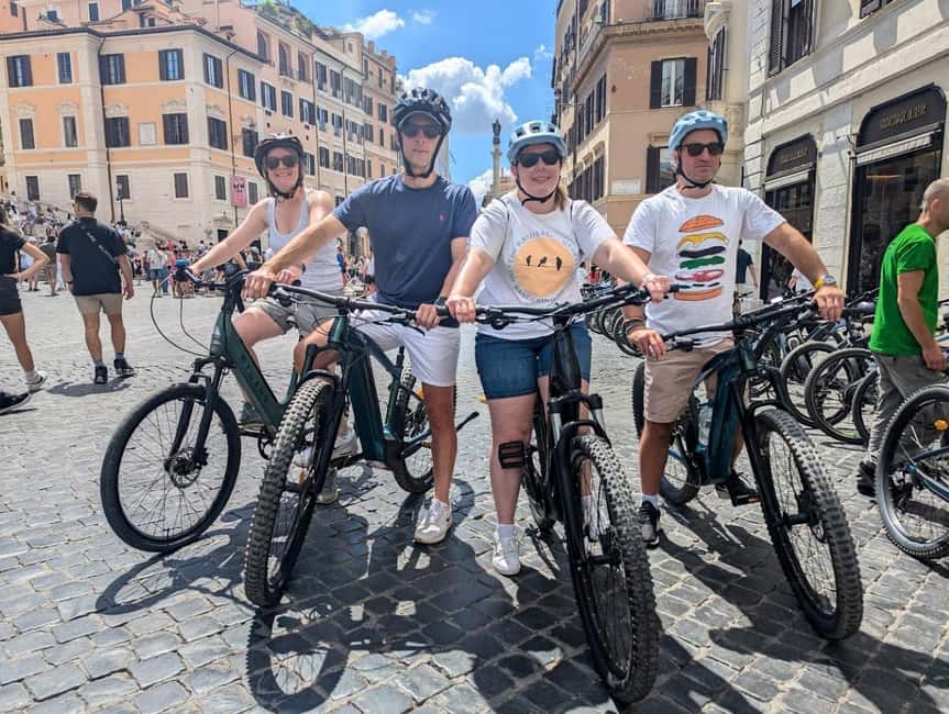Rome: City Highlights Electric Bike Tour - Piazza Venezia, the Jewish Ghetto, and Campo de Fiori