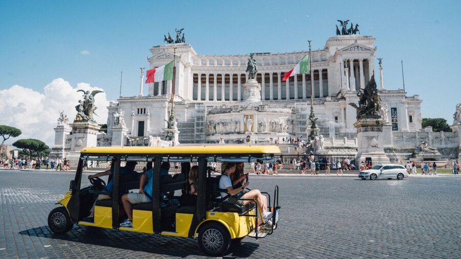 Rome: City Highlights Golf Cart Tour with Local Guide - Pantheon + Piazza Colonna: Where the Stories Make the Dome Make Sense