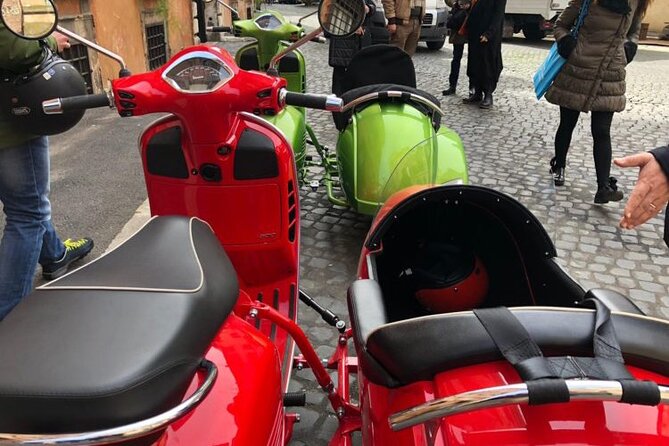 Rome City Highlights & Hidden Gems: Vespa Sidecar Guided Tour - Key things to know before you ride